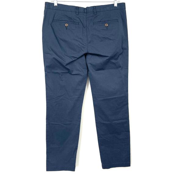 Ted Baker London MMT Sidonii Slim Fit Printed Chino Blue Men's 36R - Picture 2 of 8